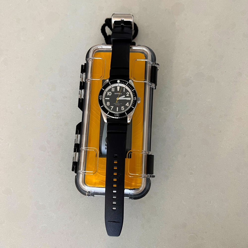 Shinola Duck Watch - Black